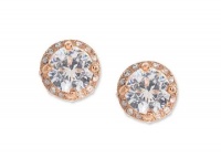 Betsey Johnson Earrings, Gold-Tone Crystal Stud Betsey Johnson Earrings, Gold-Tone Crystal Stud