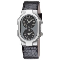 Philip Stein Women's 1-G-CB-ZB Signature Black Lizard Leather Watch Philip Stein Women's 1-G-CB-ZB Signature Black Lizard Leather Watch