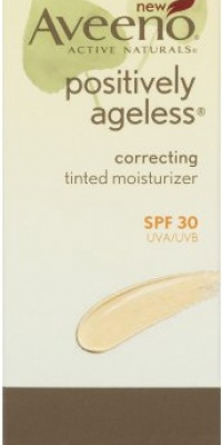 Aveeno Positively Ageless Correcting Tinted Moisturizer SPF 30, 1.7 Ounce Aveeno Positively Ageless Correcting Tinted Moisturizer SPF 30, 1.7 Ounce
