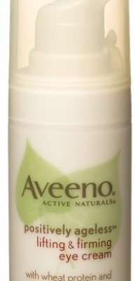 Aveeno Active Naturals Positively Ageless Lifting & Firming Eye Cream with Natural Shitake Complex, 0.5 Ounce Aveeno Active Naturals Positively Ageless Lifting & Firming Eye Cream with Natural Shitake Complex, 0.5 Ounce