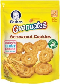 Gerber Graduates Arrowroot Cookies Pouch, 5.5 Ounce (Pack of 4) Gerber Graduates Arrowroot Cookies Pouch, 5.5 Ounce (Pack of 4)