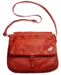 Keep the love alive with this adorable crossbody design from Roxy. Signature hardware and braided accent add interest to the outside, while the pocket-lined interior keeps essentials safe and secure. Keep the love alive with this adorable crossbody design from Roxy. Signature hardware and braided accent add interest to the outside, while the pocket-lined interior keeps essentials safe and secure.