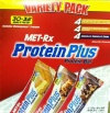 Met-rx Protein Plus Protein Bar- 12 Bars Variety Pack