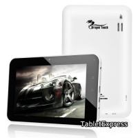 7'' Google Android 4.0 16GB MID Capacitive Touch Screen Gsensor A10 Tablet MID70416W - Dragon Touch (TM) By TabletExpress (16GB White) 7'' Google Android 4.0 16GB MID Capacitive Touch Screen Gsensor A10 Tablet MID70416W - Dragon Touch (TM) By TabletExpress (16GB White)