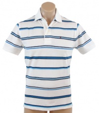 Tommy Hilfiger Men Thin Stripes Logo Polo T-shirt Tommy Hilfiger Men Thin Stripes Logo Polo T-shirt