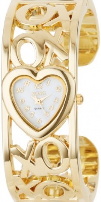 XOXO Women's XO1091 Mother-of-Pearl Dial Gold-tone Bangle Watch XOXO Women's XO1091 Mother-of-Pearl Dial Gold-tone Bangle Watch