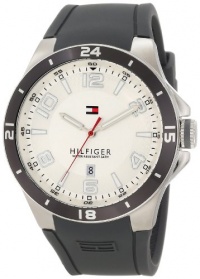 Tommy Hilfiger Men's 1790863 Sport Bezel and Silicon Strap Watch Tommy Hilfiger Men's 1790863 Sport Bezel and Silicon Strap Watch