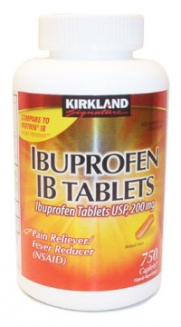 Kirkland Signature Ibuprofen IB 750 caplets Kirkland Signature Ibuprofen IB 750 caplets