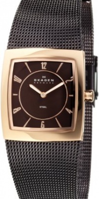 SKAGEN Brown Steel Mesh Women's Watch SKAGEN Brown Steel Mesh Women's Watch