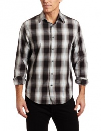 Perry Ellis Men's Bold Stripe Woven, Black, Medium Perry Ellis Men's Bold Stripe Woven, Black, Medium
