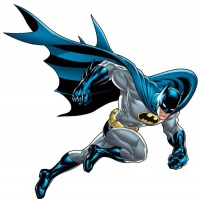 RoomMates RMK1864GM Batman Bold Justice Peel and Stick Giant Wall Decal RoomMates RMK1864GM Batman Bold Justice Peel and Stick Giant Wall Decal