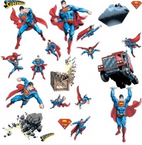 RoomMates RMK1194SCS Superman: Day Of Doom Peel & Stick Wall Decals RoomMates RMK1194SCS Superman: Day Of Doom Peel & Stick Wall Decals