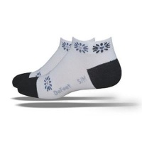 DeFeet Women's Speede Heart Blossom Cycling/Running Socks DeFeet Women's Speede Heart Blossom Cycling/Running Socks