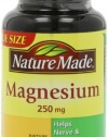 Nature Made Magnesium 250mg, 200 Tablets (Pack of 3)