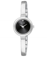 Exquisitely clean lines define Citizen's Eco-Drive watch. Exquisitely clean lines define Citizen's Eco-Drive watch.