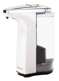 simplehuman Compact Sensor Pump with Sample Soap, White, 8oz simplehuman Compact Sensor Pump with Sample Soap, White, 8oz