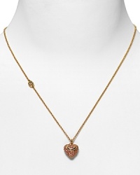 Juicy Couture pave puffed heart wish necklace. A 14 karat goldtone necklace with a pink pave crystal heart pendant. Juicy Couture written across front of heart. Lobster clasp closure with charm at end. 15 in length and 3 extender. Box included. Juicy Couture pave puffed heart wish necklace. A 14 karat goldtone necklace with a pink pave crystal heart pendant. Juicy Couture written across front of heart. Lobster clasp closure with charm at end. 15 in length and 3 extender. Box included.