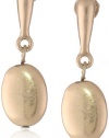 Kenneth Cole New York Modern Tanzanite Oval Drop Earrings