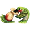 Westland Giftware Mwah Magnetic Hummingbird and Flower Salt and Pepper Shaker Set, 2-3/4-Inch