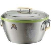 Margaritaville CP1002-000-000 Party Tub Cooler, Stainless Steel Margaritaville CP1002-000-000 Party Tub Cooler, Stainless Steel