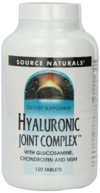 Source Naturals Hyaluronic Joint Complex, 120 Tablets Source Naturals Hyaluronic Joint Complex, 120 Tablets