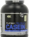 Optimum Nutrition Platinum Tri-Celle Casein, Chocolate Decadence, 2.37 Pound