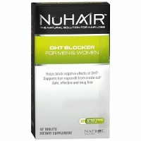 Nu Hair DHT Blocker Hair Regrowth Support Formula Tablets, 42-Count Bottle Nu Hair DHT Blocker Hair Regrowth Support Formula Tablets, 42-Count Bottle