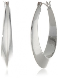 Kenneth Cole New York Urban Smoke Sculptural Hoop Earrings Kenneth Cole New York Urban Smoke Sculptural Hoop Earrings