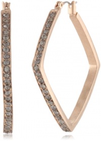 Kenneth Cole New York Modern Tanzanite Pave Square Hoop Earrings Kenneth Cole New York Modern Tanzanite Pave Square Hoop Earrings