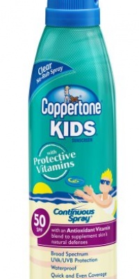 Coppertone Kids Continuous Spray SPF 50, 6-Ounce Bottles (Pack of 3) Coppertone Kids Continuous Spray SPF 50, 6-Ounce Bottles (Pack of 3)