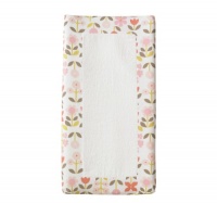 DwellStudio Changing Pad Cover, Rosette Blossom DwellStudio Changing Pad Cover, Rosette Blossom
