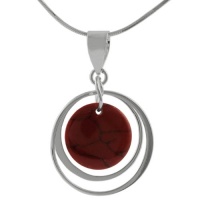 Alexandria Collection Sterling Silver Red Coral Necklace Alexandria Collection Sterling Silver Red Coral Necklace