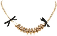 Betsey Johnson Iconic Summer Metallics Crystal and Cherry Bead Necklace, 19 Betsey Johnson Iconic Summer Metallics Crystal and Cherry Bead Necklace, 19