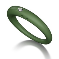 Classic Collection Diamond Ring M (6.5-8) Lucky-Apple: Green Classic Collection Diamond Ring M (6.5-8) Lucky-Apple: Green