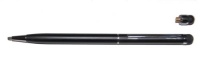 TouchTec® Gen IV 7mm Capacitive iPad Stylus and Ball Point Pen for Apple iPad, iPhone, Droid - (Thin Twist) Black TouchTec® Gen IV 7mm Capacitive iPad Stylus and Ball Point Pen for Apple iPad, iPhone, Droid - (Thin Twist) Black