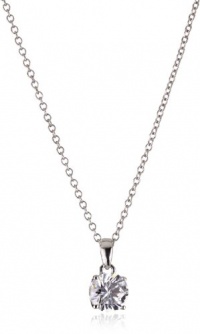 Myia Passiello Essentials SWAROVSKI ZIRCONIA Round Pendant Necklace, 18 Myia Passiello Essentials SWAROVSKI ZIRCONIA Round Pendant Necklace, 18