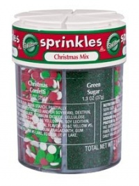 Wilton 6 Color Christmas Sprinkle Mix Wilton 6 Color Christmas Sprinkle Mix