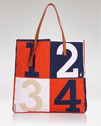 Accessorizing is as easy as 1-2-3 with this top handle tote from Loquita. Whether as a beach bag or city sidekick, it's the perfect choice for the on-the-go girl. Accessorizing is as easy as 1-2-3 with this top handle tote from Loquita. Whether as a beach bag or city sidekick, it's the perfect choice for the on-the-go girl.