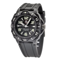 Luminox Men's 0201.SL Sentry 0200 Black Case With Luminescent Accents, Black Rubber Band Watch Luminox Men's 0201.SL Sentry 0200 Black Case With Luminescent Accents, Black Rubber Band Watch