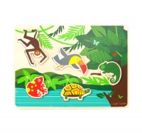 DwellStudio Wooden Puzzle, Toucan DwellStudio Wooden Puzzle, Toucan