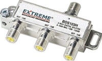 EXTREME 3 WAY BALANCED HD DIGITAL 1GHz HIGH PERFORMANCE COAX CABLE SPLITTER - BDS102H EXTREME 3 WAY BALANCED HD DIGITAL 1GHz HIGH PERFORMANCE COAX CABLE SPLITTER - BDS102H
