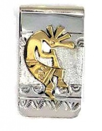 Kokopelli Money clip! By Navajo Artists Roger Jones and Genevieve Manuelito clip Kokopelli Money clip! By Navajo Artists Roger Jones and Genevieve Manuelito clip