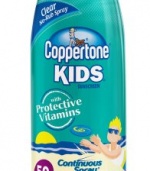 Coppertone Kids Continuous Spray SPF 50, 6-Ounce Bottles (Pack of 3)