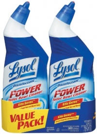 Lysol Toilet Bowl Cleaner, Twin Banded Pack, 48 Ounce Lysol Toilet Bowl Cleaner, Twin Banded Pack, 48 Ounce