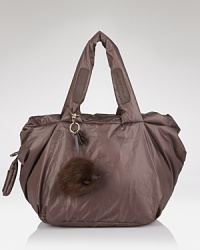 See by Chloé's playful style goes practical with this satin-finished shoulder bag. Carry it to keep your daytime accessories light and yes, lust-worthy. See by Chloé's playful style goes practical with this satin-finished shoulder bag. Carry it to keep your daytime accessories light and yes, lust-worthy.