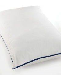 Enjoy a restful night's sleep. Charter Club's Won't Go Flat Pillow features a pure 300-thread count cotton cover and two plush layers of fill that ensures it will retain its shape throughout the night. Enjoy a restful night's sleep. Charter Club's Won't Go Flat Pillow features a pure 300-thread count cotton cover and two plush layers of fill that ensures it will retain its shape throughout the night.