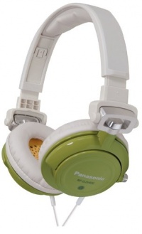 Panasonic RPDJS400G DJ Street Model Headphones (Green)