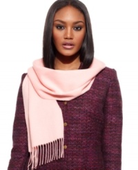 Add a playful pop of color to your winter wardrobe! Charter Club's soft & sumptuous cashmere scarf is a tried and true look you'll wear again and again. Add a playful pop of color to your winter wardrobe! Charter Club's soft & sumptuous cashmere scarf is a tried and true look you'll wear again and again.