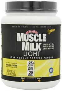 CytoSport Muscle Milk Light, Banana Creme, 1.65 Pound CytoSport Muscle Milk Light, Banana Creme, 1.65 Pound