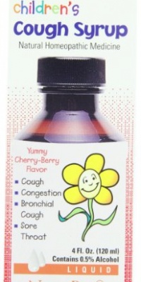 NatraBio Children's Cough Syrup, Liquid, Yummy Cherry-Berry Flavor, 4 Fluid Ounce (120 ml) NatraBio Children's Cough Syrup, Liquid, Yummy Cherry-Berry Flavor, 4 Fluid Ounce (120 ml)